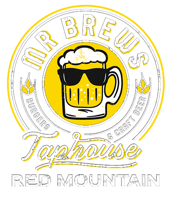 Mr Brews Taphouse - Red Mountain logo