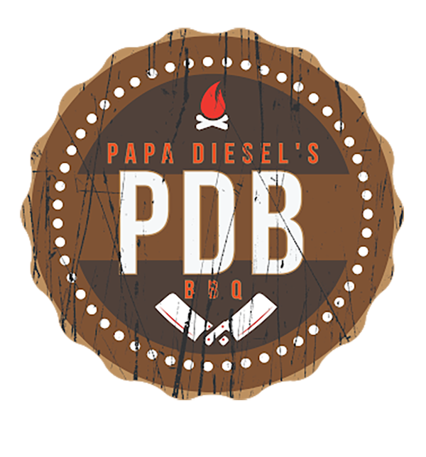Papa Diesel's BBQ logo