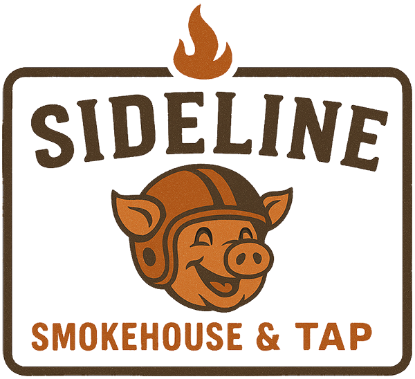Sideline Smokehouse & Tap logo