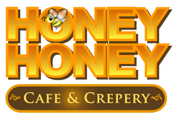 Honey Honey Cafe and Crepery logo