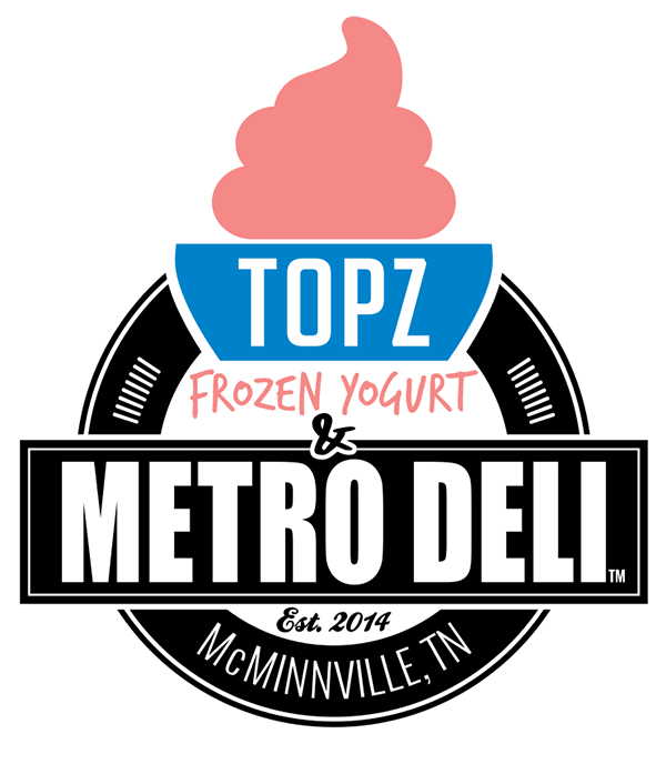 Topz Frozen Yogurt & Metro Deli logo