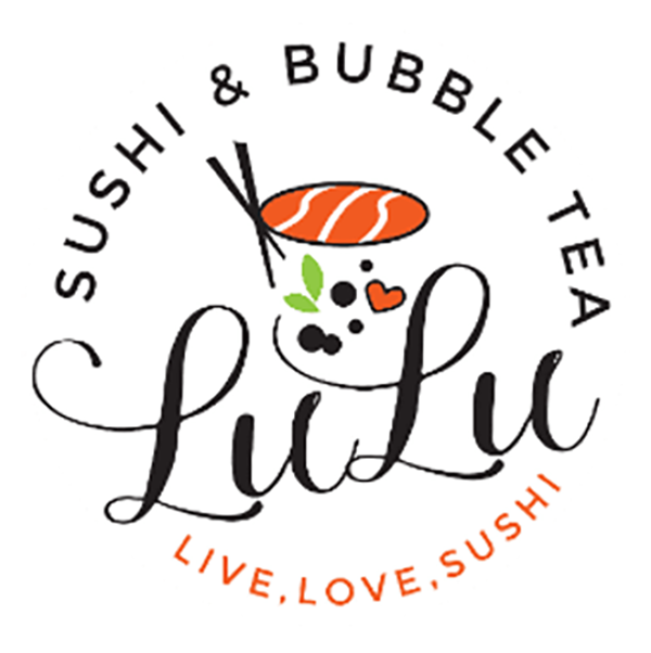 Lulu Sushi and Bubble Tea logo