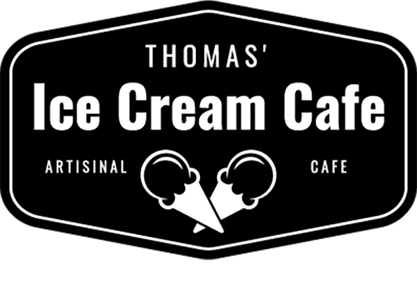 Thomas ice cream cafe logo
