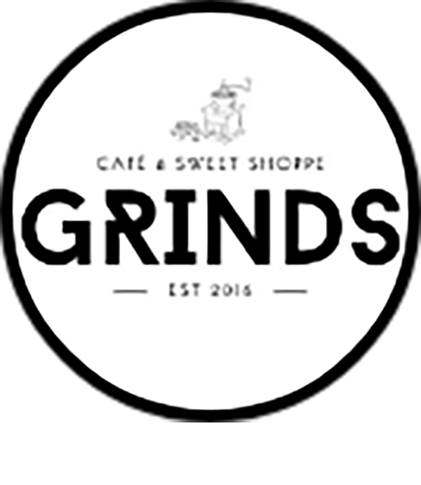Grinds Café & Sweet Shoppe logo