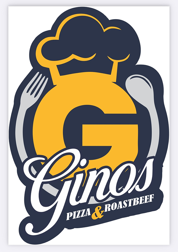 Gino's Pizza and Roast Beef logo