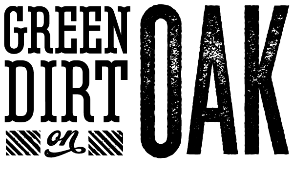 Green Dirt on Oak logo