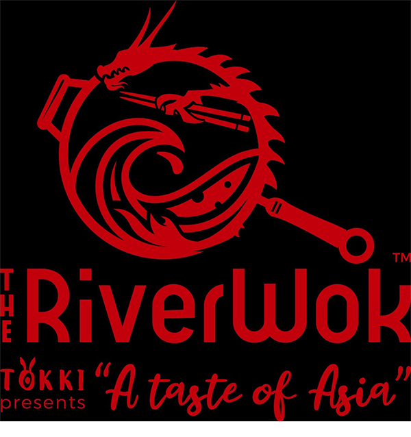 The River Wok logo