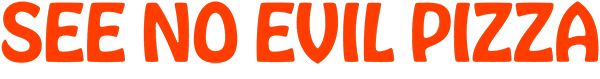 See No Evil Pizza logo