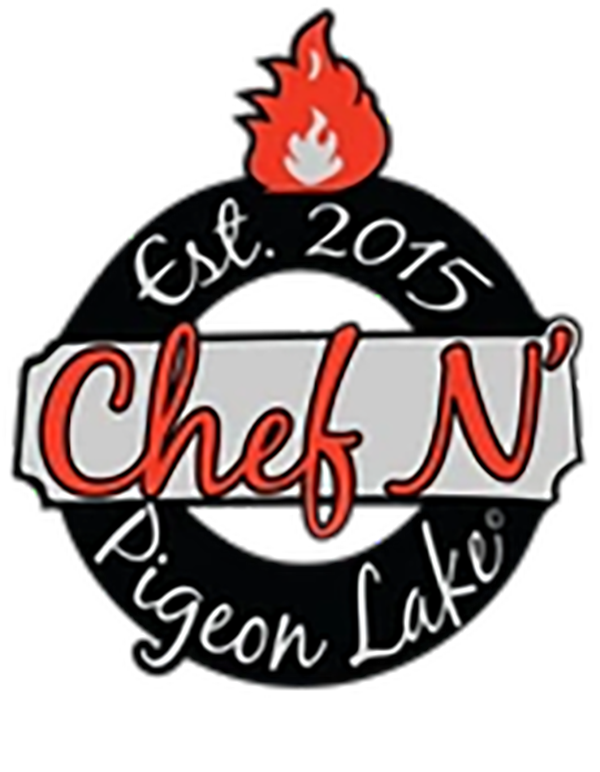 Chef N' Pigeon Lake logo