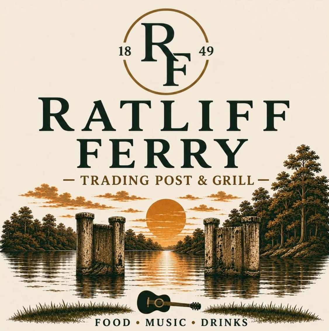 Ratliff Ferry Trading Post Grill logo