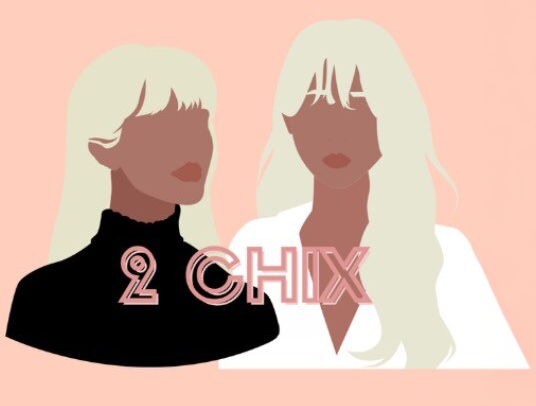 2 Chix logo