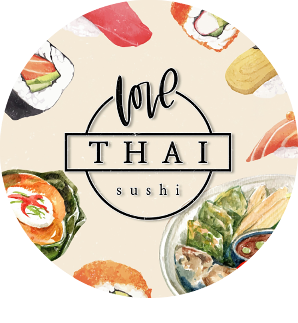Love Thai Sushi at the Fountains logo