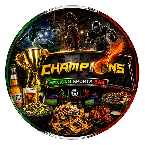 Champions Mexican Sports Bar logo