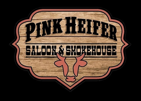 Pink Heifer Saloon & Smokehouse logo