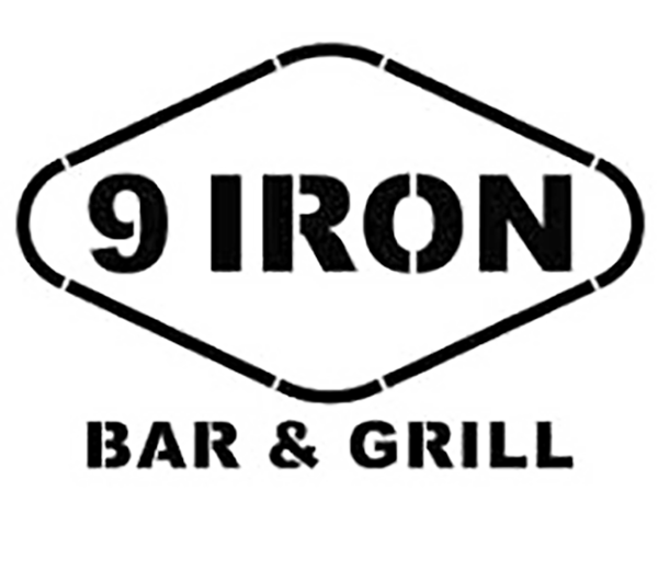 The 9 Iron Bar and Grill logo