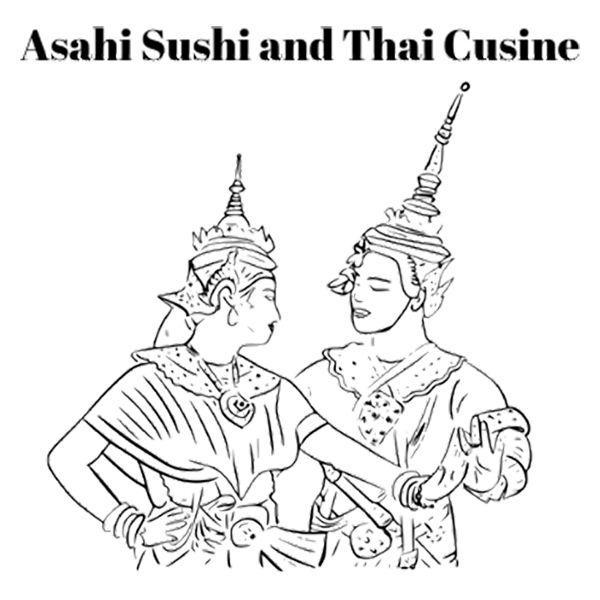 Asahi Sushi & Thai Cuisine logo