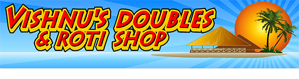Vishnu's Doubles & Roti Shop logo