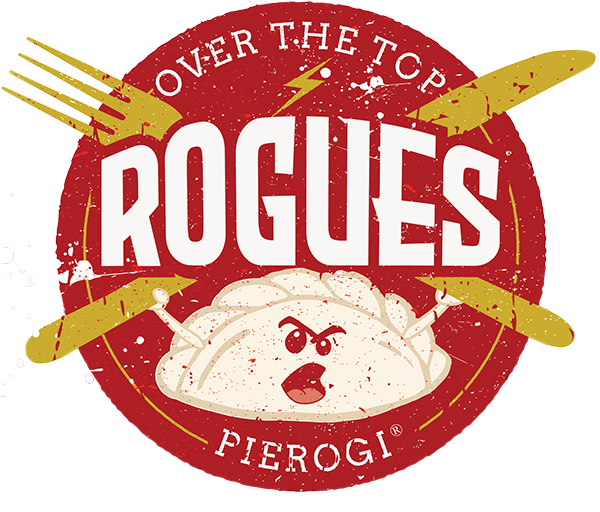 Rogues Over the Top Pierogi logo