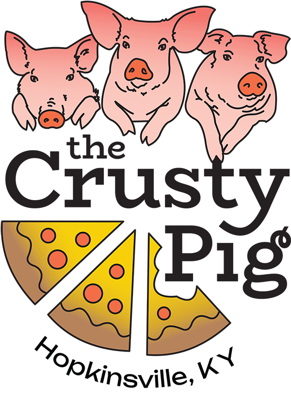 The Crusty Pig logo