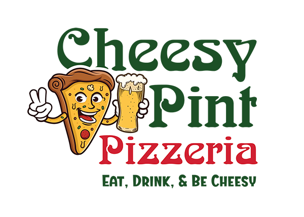 Cheesy Pint Pizzeria logo