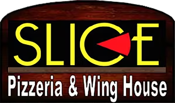 Slice Pizzeria & Wing House logo