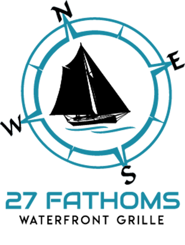 27 Fathoms Waterfront Grill logo