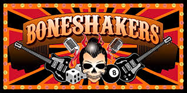 Boneshakers Restaurant & Billiards logo
