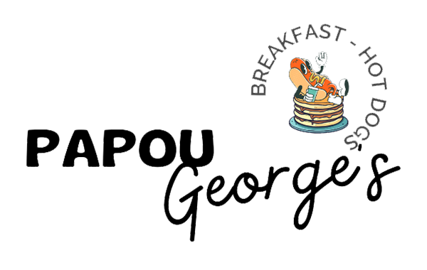 Papou George's Hot Dogs logo