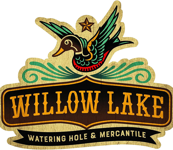 Willow Lake Watering Hole & Mercantile logo