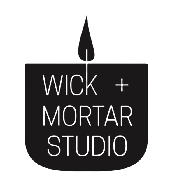 Wick + Mortar Studio logo