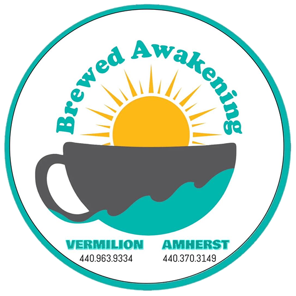 Brewed Awakening - Amherst logo