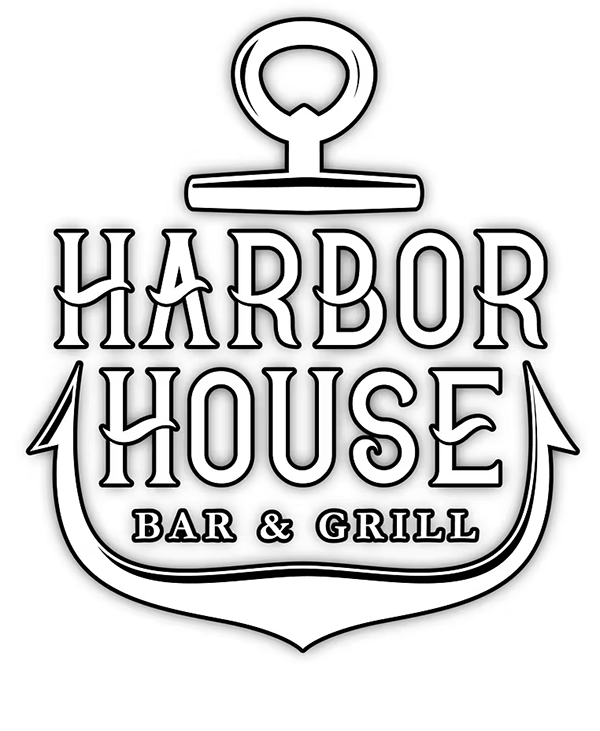 Harbor House Bar & Grill and Riverside Banquet Center logo