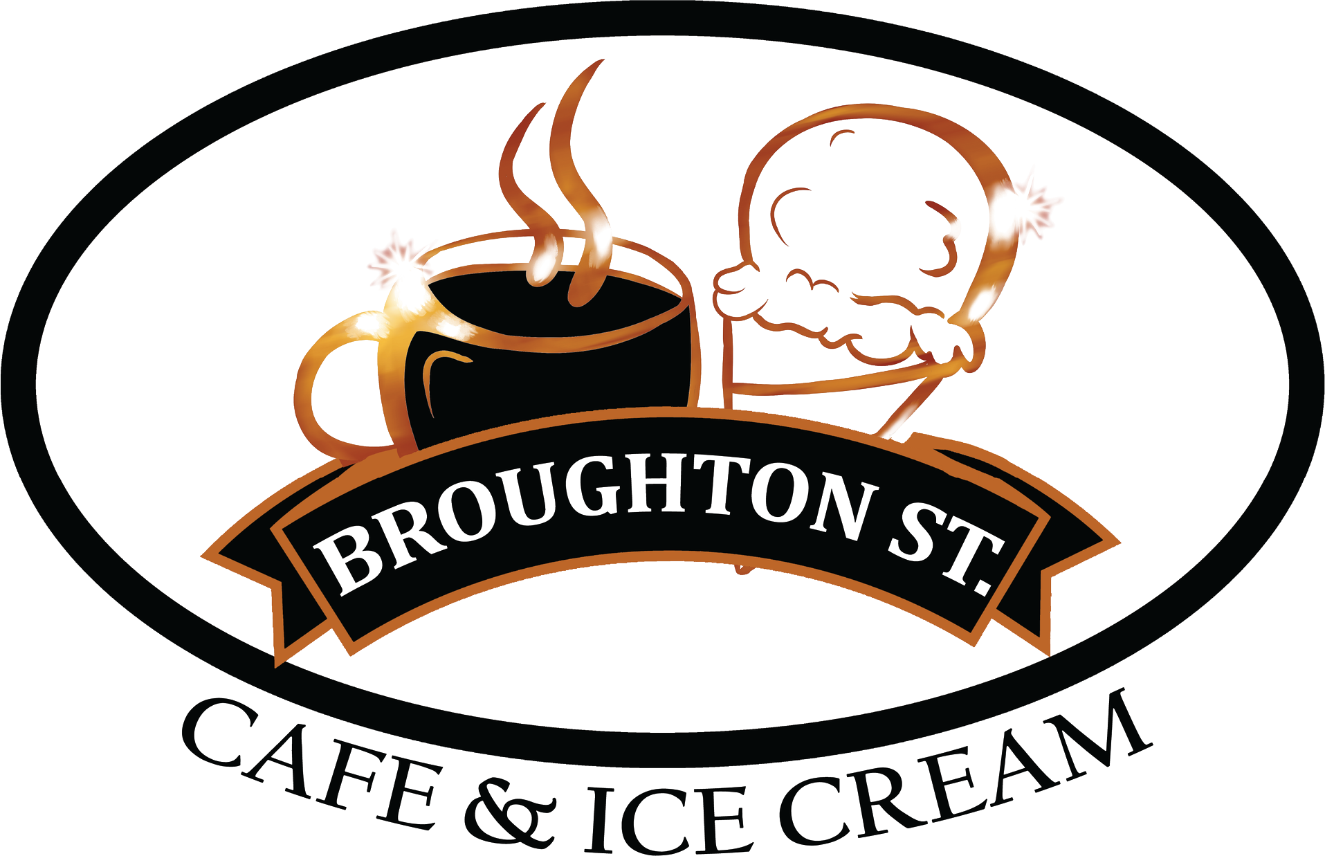 Broughton Street Cafe & Ice Cream logo