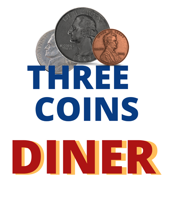 Three Coins Diner logo