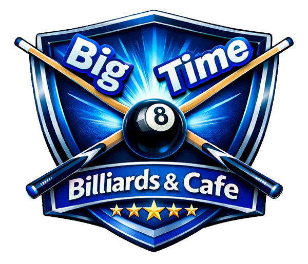 Big Time Billiards and Cafe logo