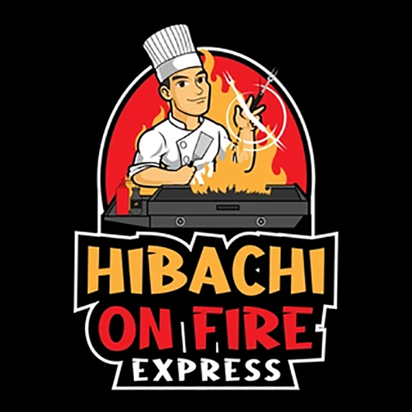 Hibachi On Fire Express logo