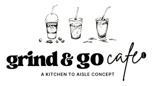 Grind and Go Cafe logo