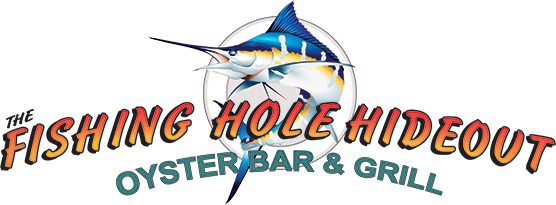 The Fishing Hole Hideout Oyster Bar and Grill logo