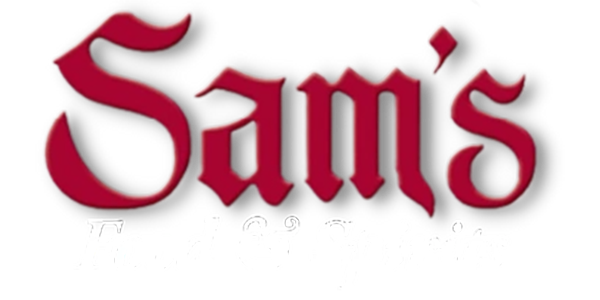 Sam's Food & Spirits logo