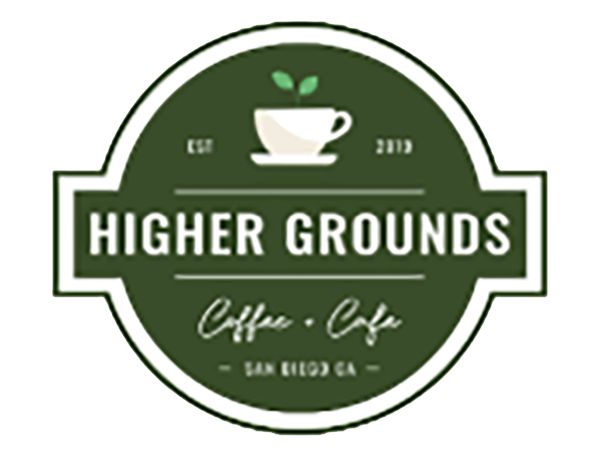 Higher Grounds Coffee + Cafe logo