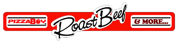 Pizza Boy and Roast Beef logo