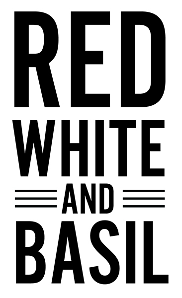 Red, White and Basil logo