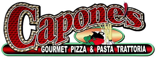 Capone's Gourmet Pizza & Pasta logo