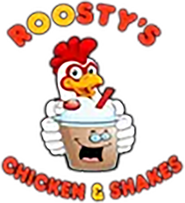 Roosty's Chicken n Shakes logo