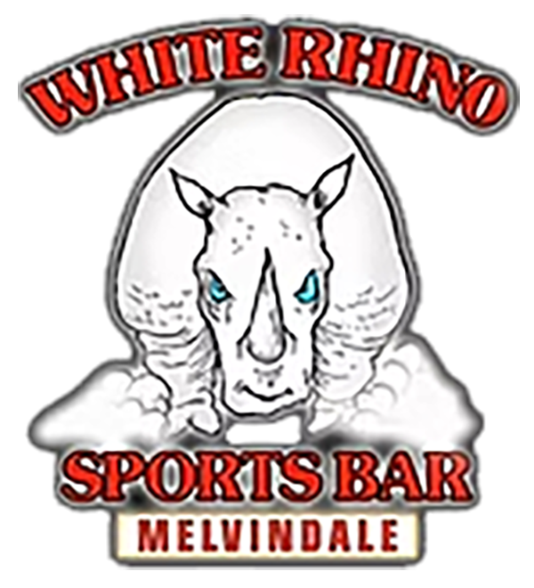 White Rhino Sports Bar & Grill logo
