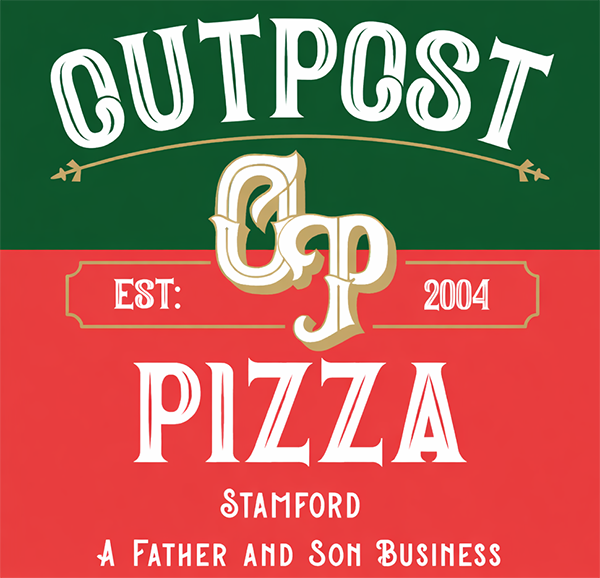 Outpost Pizza Westport logo