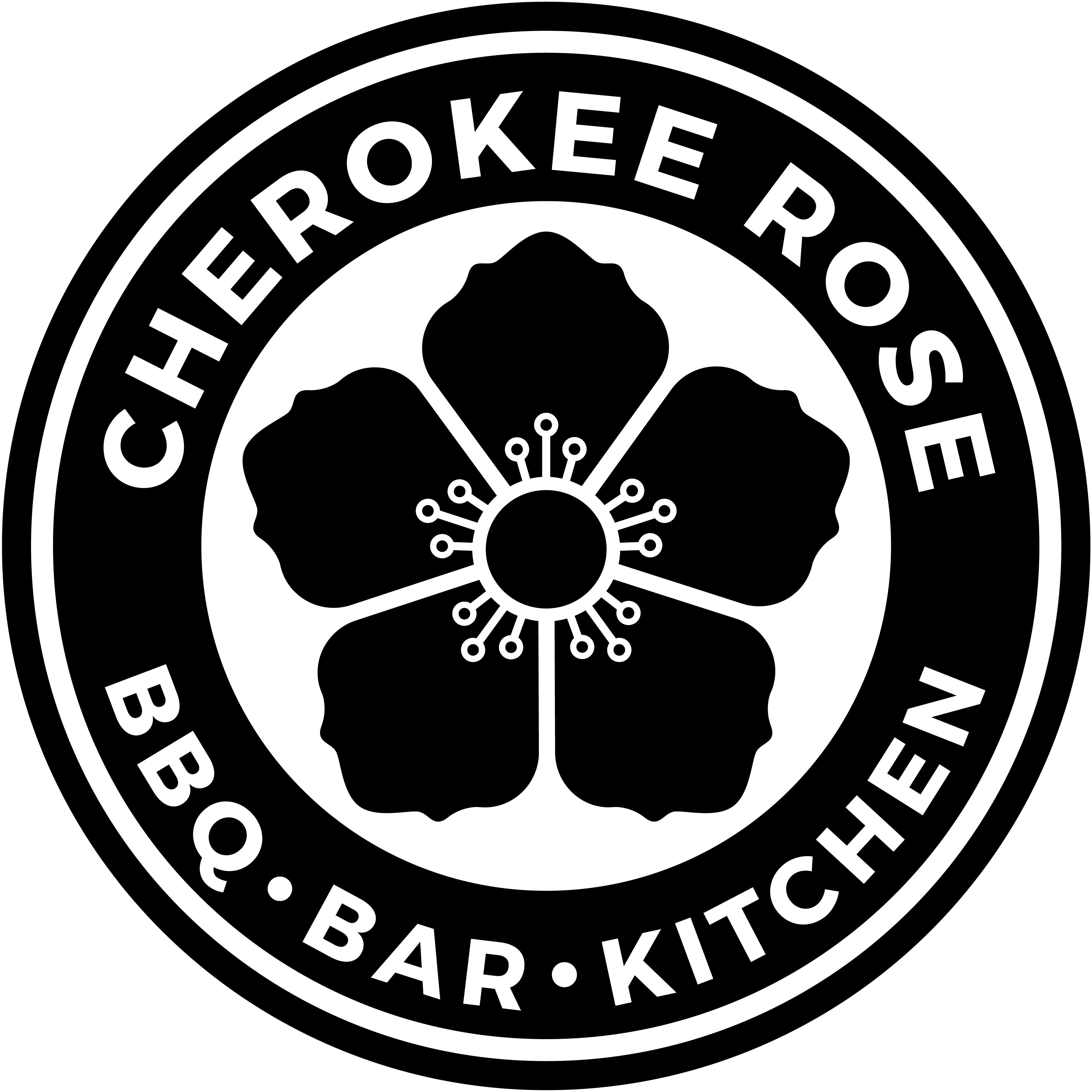 Cherokee Rose BBQ Bar & Kitchen logo