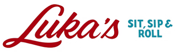 Luka's Sit, Sip & Roll logo