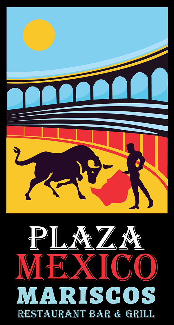 Plaza Mexico Mariscos Mexican Restaurant Bar & Grill Venice logo
