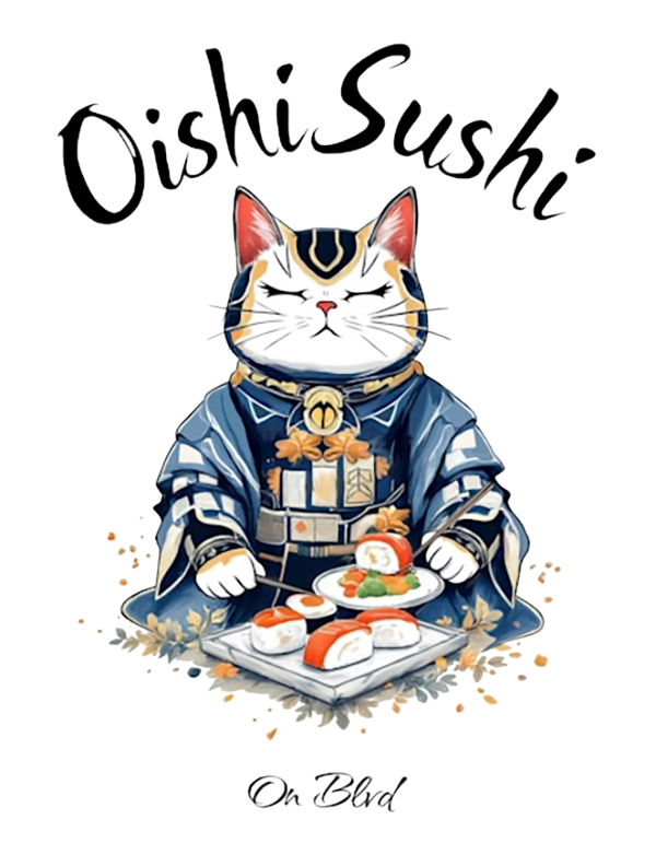 Oishi Sushi On Blvd logo